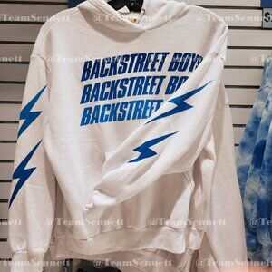 Aviator Nation x Backstreet Boys / White Hoodie / Sphere Las Vegas